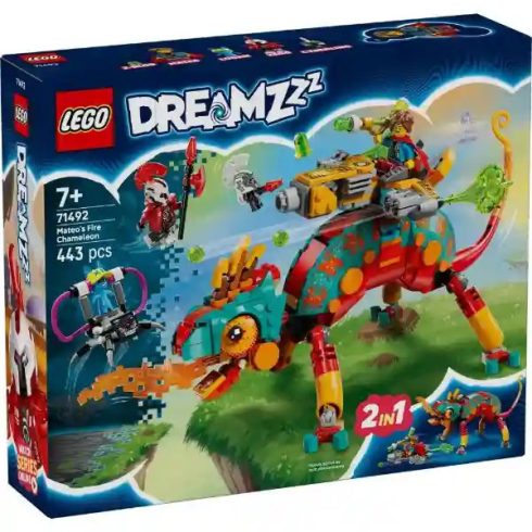 Lego Dreamzzz 71492 Mateo tűzkaméleonja