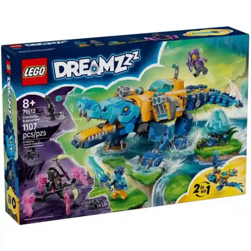 Lego Dreamzzz 71512 Krokodil-tengeralattjáró
