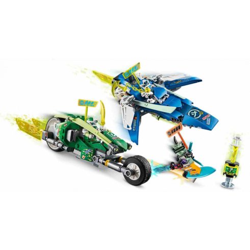 Lego Ninjago 71709 Jay és Lloyd versenyjárművei