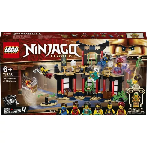 Lego Ninjago 71735 Az elemek bajnoksága