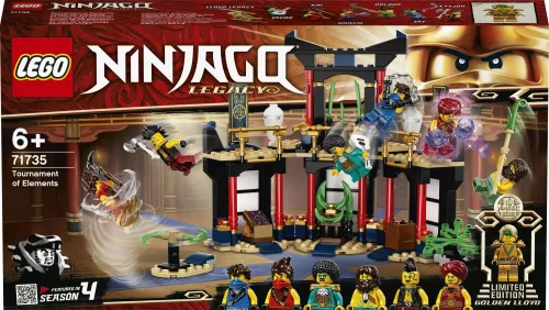Lego Ninjago 71735 Az elemek bajnoksága