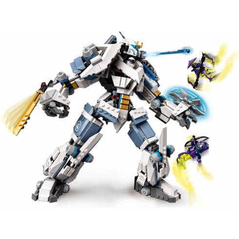 Lego Ninjago 71738 Zane mechanikus Titánjának robot csatája