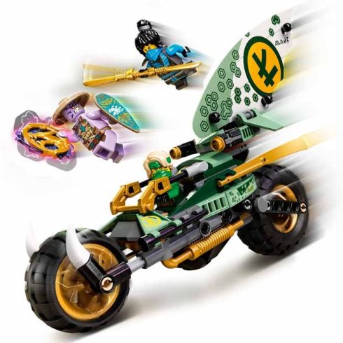 Lego Ninjago 71745 Lloyd dzsungel chopper motorja