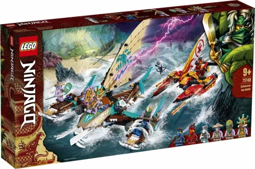 Lego Ninjago 71748 Katamarán tengeri csata