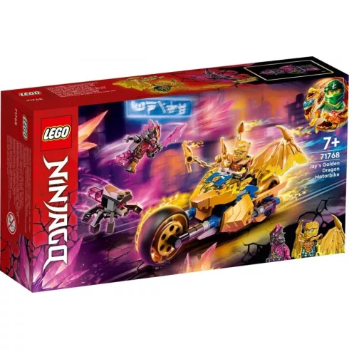 Lego Ninjago 71768 Jay aranysárkány motorja
