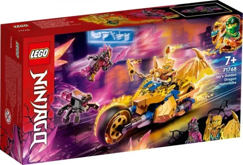 Lego Ninjago 71768 Jay aranysárkány motorja