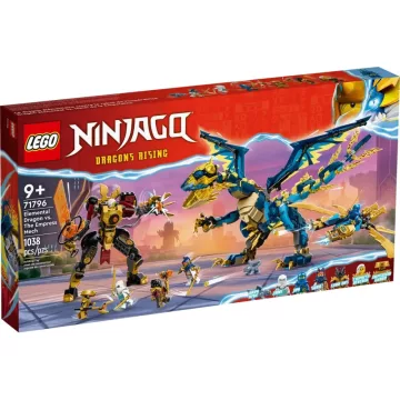  Lego Ninjago 71796 Elemi sárkányok vs. A császárnő robotja