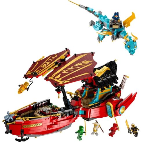 Lego Ninjago 71797 A Sors Adománya hajó - versenyfutás az idővel
