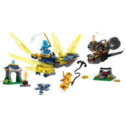 Lego Ninjago 71798 Nya és Arin csatája a kis sárkány ellen