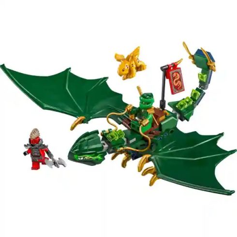 Lego Ninjago 71829 Lloyd zöld erdei sárkánya