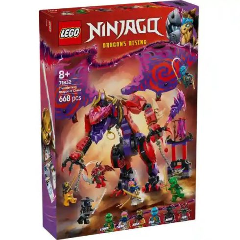 Lego Ninjago 71832 Thunderfang, a káosz sárkánya