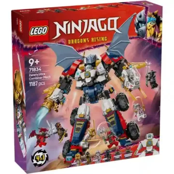 Lego Ninjago 71834 Zane kombinálható ultra robotja