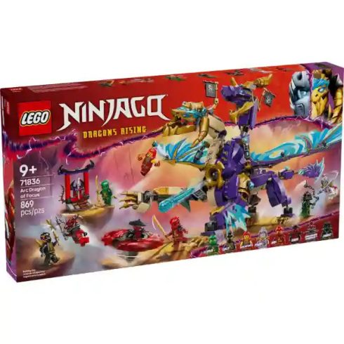 Lego Ninjago 71836 A koncentráció rangos sárkánya