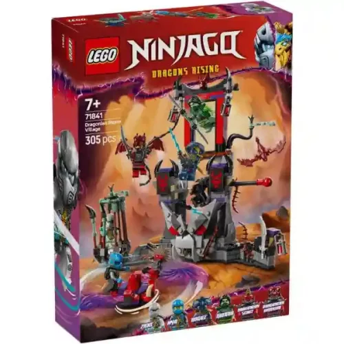 Lego Ninjago 71841 Dragoniai viharfalu (csomagolássérült)