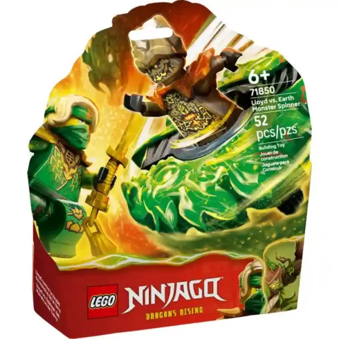 Lego Ninjago 71850 Lloyd egy földszörny pörgettyűje ellen