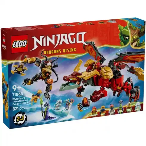 LEGO® Ninjago 71868 Wyldfyre átalakuló sárkányrobotja