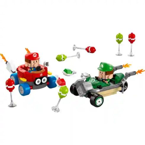 Lego Super Mario 72034 Mario Kart™ – Baby Mario és Baby Luigi