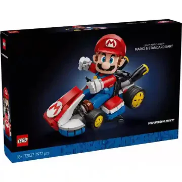   Lego Super Mario 72037 Mario Kart™: Mario & Standard Kart autó