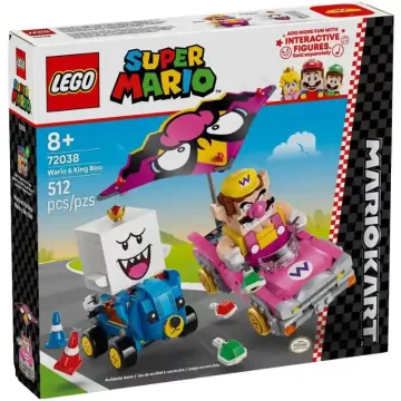 Lego Super Mario 72038 Mario Kart™ – Wario és King Boo