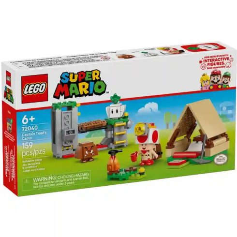 Lego Super Mario 72040 Captain Toad táborhelye