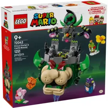 Lego Super Mario 72042 Prince Florian és Castle Bowser