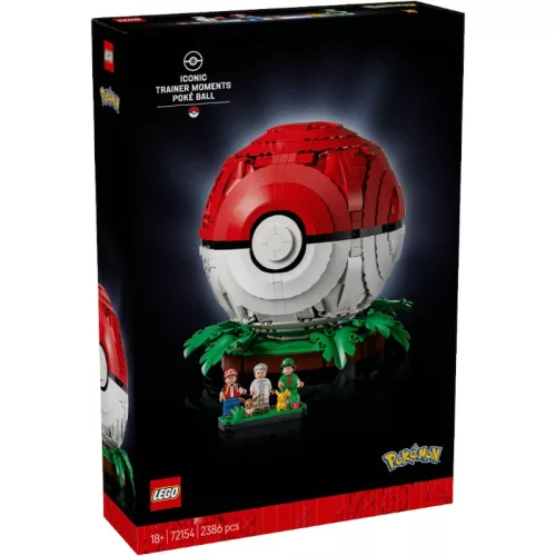 LEGO® Pokémon 72154 Ikonikus Trénerpillanatok Pokélabda