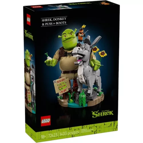 LEGO® 72423 Shrek, Szamár és Csizmás Kandúr