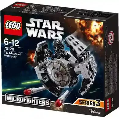 Lego Star Wars 75128 Továbbfejlesztett TIE Prototípus csillaghajó