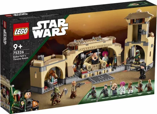 Lego Star Wars 75326 Boba Fett trónterme