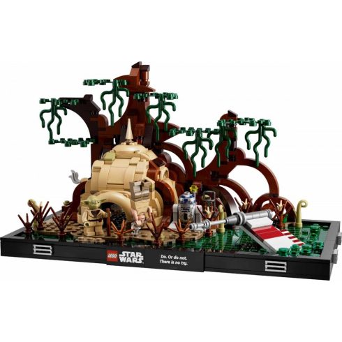 Lego Star Wars 75330 Jedi™ kiképzés a Dagobah™ bolygón dioráma