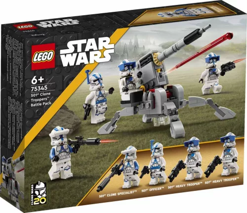 Lego Star Wars 75345 501. klónkatonák™ harci csomag