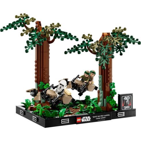 Lego Star Wars 75353 Endor™ sikló üldözés dioráma