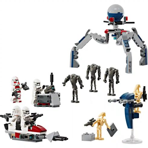Lego Star Wars 75372 Klónkatona™ és harci droid™ harci csomag