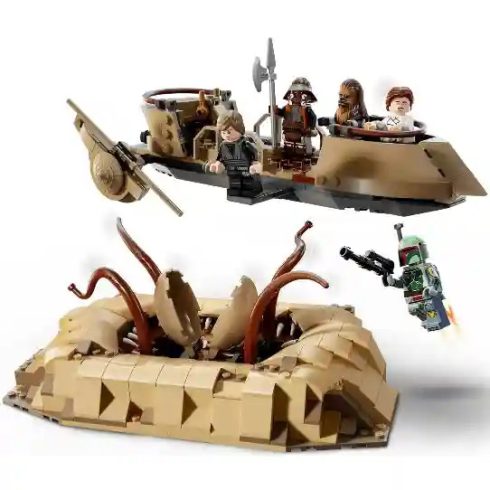 Lego Star Wars 75396 Sivatagi sikló és a sarlacc ürege