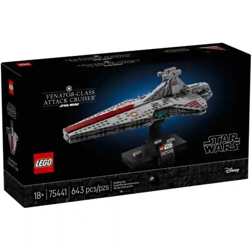 Lego Star Wars 75441 Venator-osztályú támadó cirkáló űrhajó