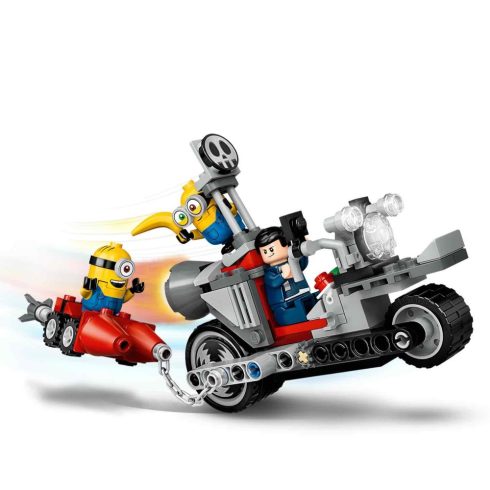 Lego Minions 75549 Megállíthatatlan minyonos motoros üldözés