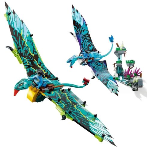 Lego Avatar 75572 Jake és Neytiri első Banshee repülése