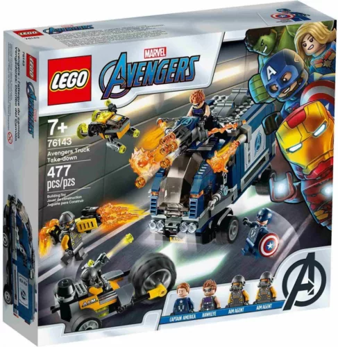Lego Marvel 76143 Bosszúállók Teherautós üldözés