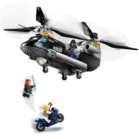 Lego Marvel 76162 A Fekete Özvegy helikopteres üldözése