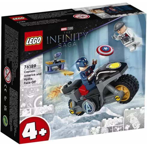 Lego Marvel 76189 Amerika Kapitány és Hydra szemtől szemben