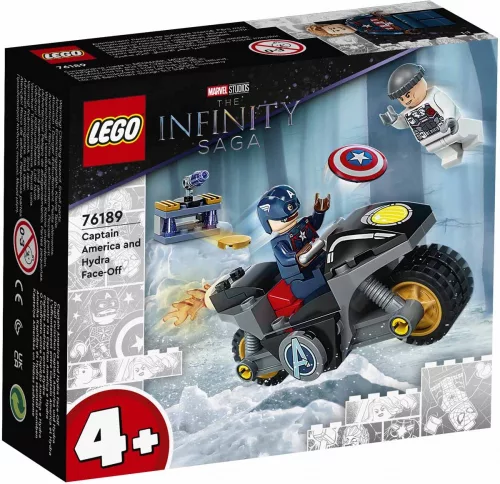 Lego Marvel 76189 Amerika Kapitány és Hydra szemtől szemben