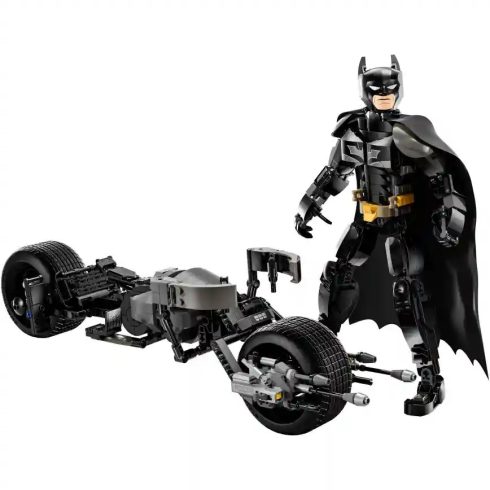 Lego DC Super Heroes 76273 Batman™ építőfigura és a batmotor