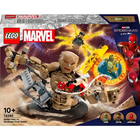 Lego Marvel 76280 Pókember vs. Homokember: A döntő ütközet