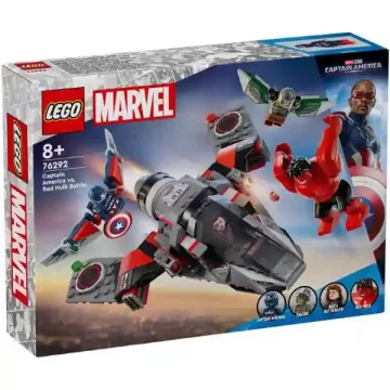 Lego Marvel 76292 Amerika Kapitány vs. Vörös Hulk csata
