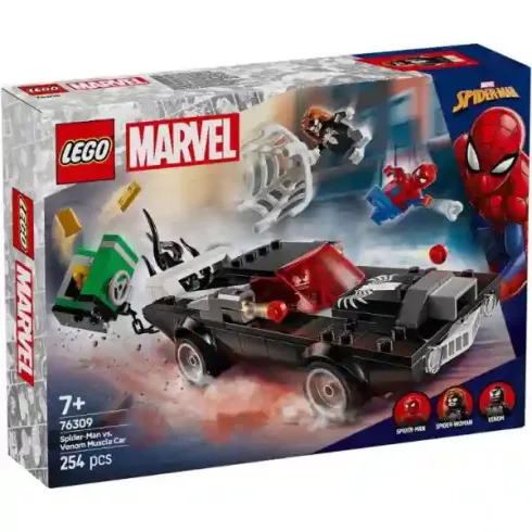 Lego Marvel 76309 Pókember vs. Venom sportautója