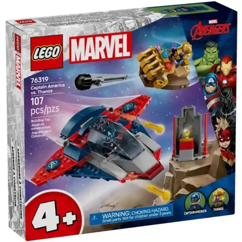 Lego Marvel 76319 Amerika Kapitány vs. Thanos
