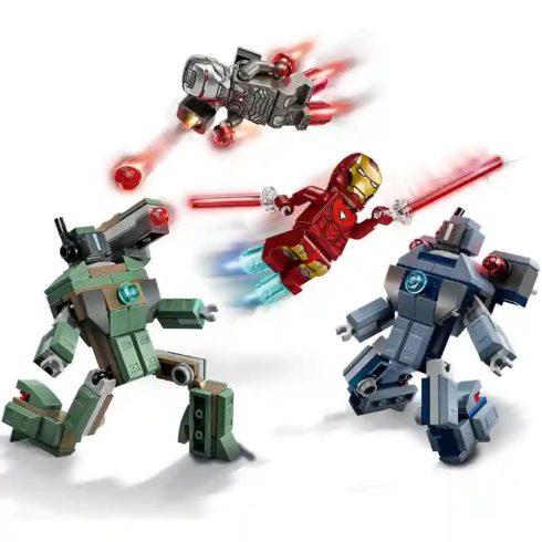 Lego Marvel 76320 Vasember és Hadigép vs. Hammer-drónok
