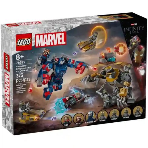 Lego Marvel 76322 Bosszúállók: Végjáték Thor a chitauri harcosok ellen
