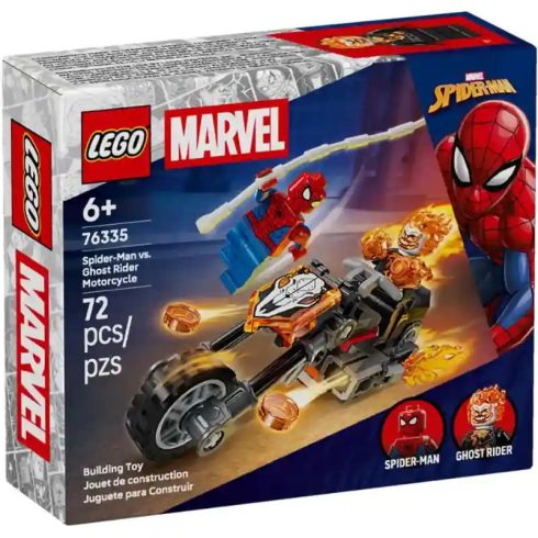 Lego Marvel 76335 Pókember a motoros Szellemlovas ellen