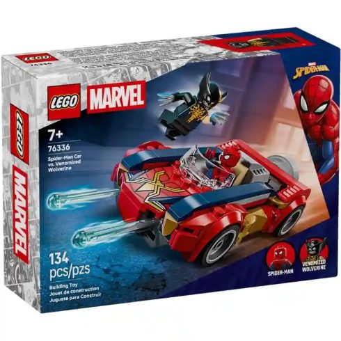 Lego Marvel 76336 Pókember a venomizált Farkas ellen